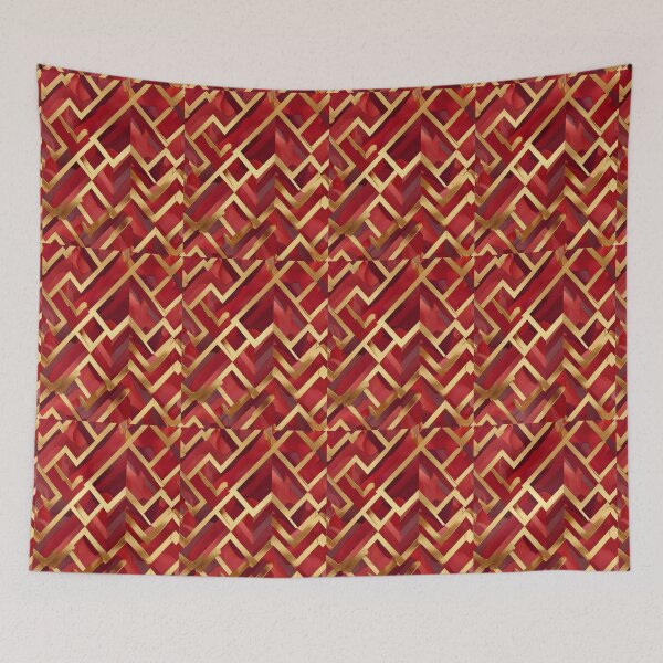 Item preview,  Chevron - Brown and Yellow line Chevron ; Pattern  Herringbone designed and sold by PatternInArt.
