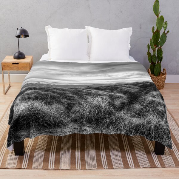 Item preview, Mablethorpe Sand Dunes, Stormy skies, Black And White designed and sold by Paul Thompson Photography.