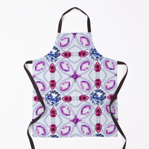 Item preview, Seamless pattern with precious stones. Pink and purple colors. designed and sold by APHIDAT-TA.