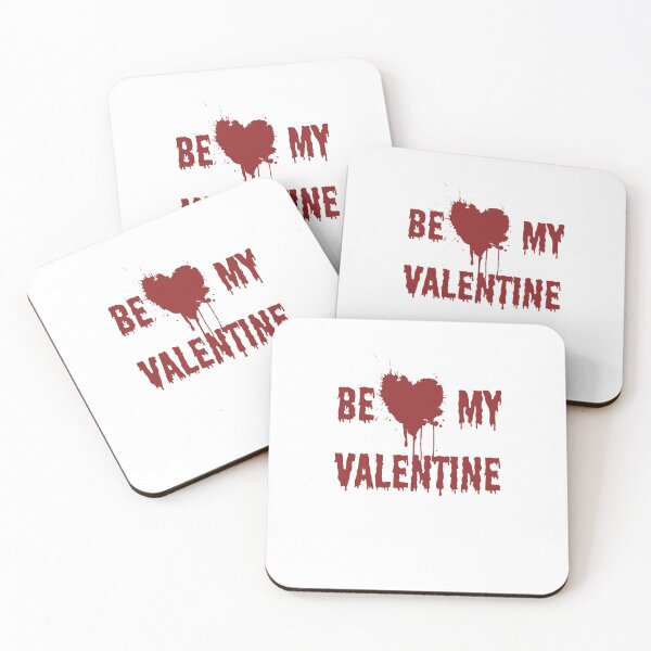 Item preview, Be my Valentine scary designed and sold by MonochromeEcho.