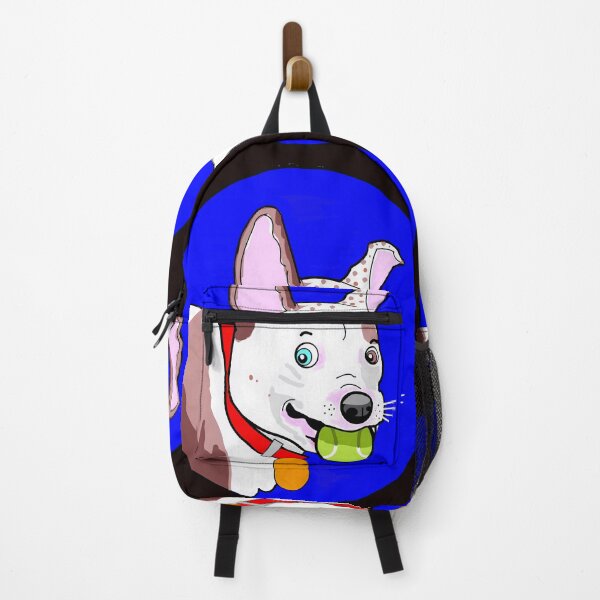 Item preview, CARTOON STAFFORDSHIRE BULL TERRIER PUPPY ROYALBLUE designed and sold by Marni Scofidio Desi9ns.