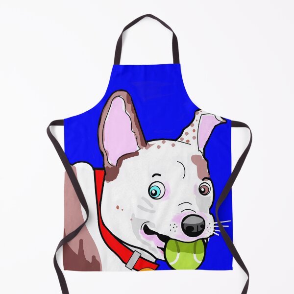 Item preview, CARTOON STAFFORDSHIRE BULL TERRIER PUPPY ROYALBLUE designed and sold by Marni Scofidio Desi9ns.
