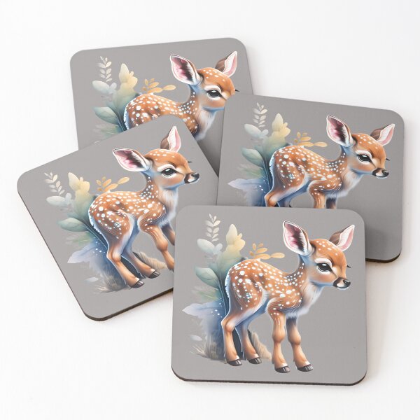 Item preview, Baby Deer Watercolor Graphic designed and sold by DigitalMandy.