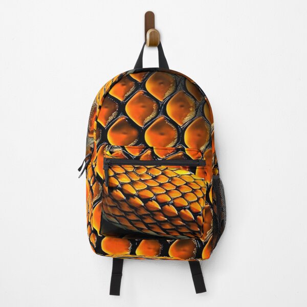 Item preview, Snakeskin Orange Snake Serpent Animal Print Viper Fashion designed and sold by couture-rapture.