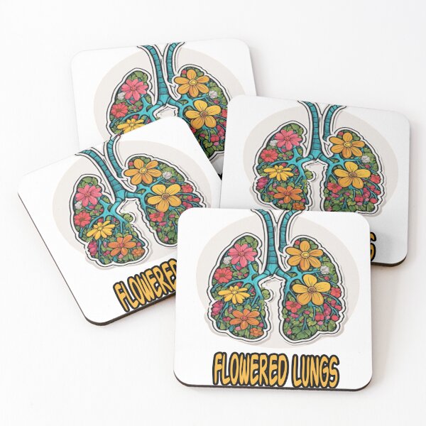 Item preview, Flowered lungs designed and sold by star-boutique.