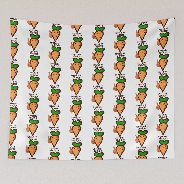 Item preview, Carrot Supports Union designed and sold by akariaikawa.