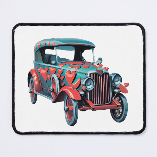 Item preview, Retro car. Hearts designed and sold by MagelliShop.