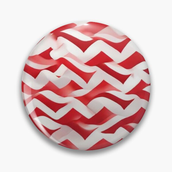 Item preview,  Chevron - Red Wave Chevron Pattern ; Pattern  Herringbone designed and sold by PatternInArt.