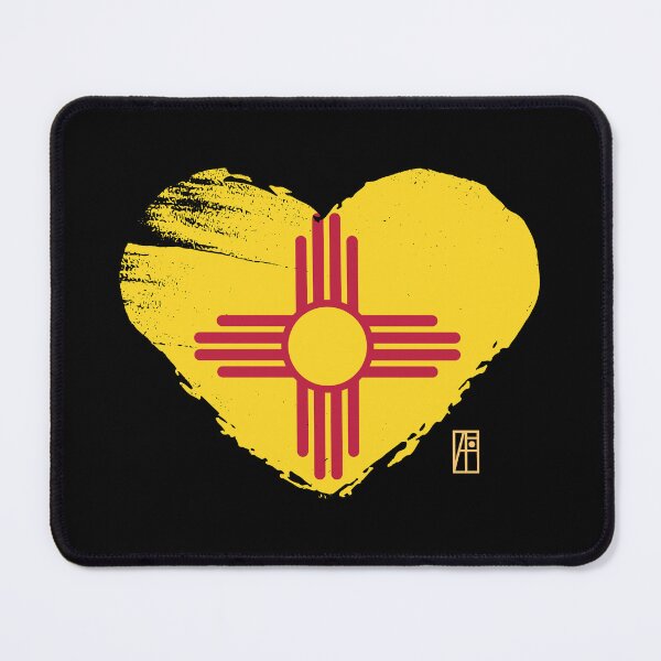 Item preview, U.S. State - I Love New Mexico - New Mexico Flag designed and sold by ArtProjectShop.