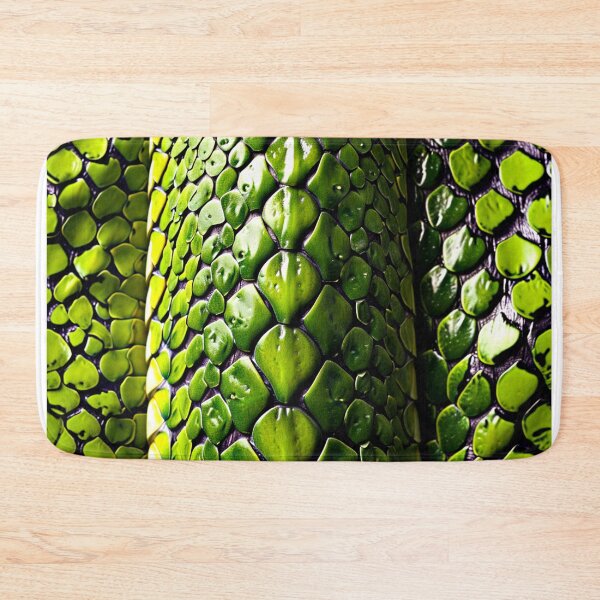 Item preview, Snakeskin Green Snake Serpent Animal Print Viper Fashion designed and sold by couture-rapture.