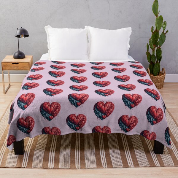 Aperçu de l'œuvre Joli coeur avec des coeurs créée et vendue par Digiheart.