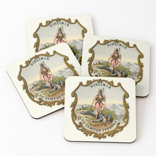 Item preview, 1876 Virginia Coat of Arms designed and sold by historicimage.