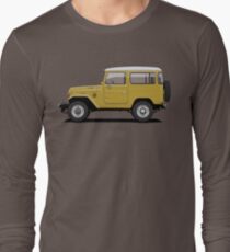 Land Cruiser FJ40 HardTop Mustard Yellow Long Sleeve T-Shirt