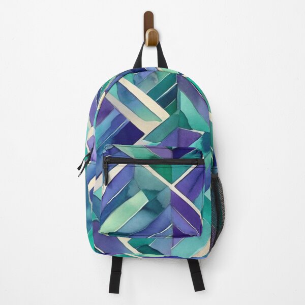 Item preview, Chevron - Sky Blue and Navy Blue Chevron ; Pattern Herringbone designed and sold by PatternInArt.