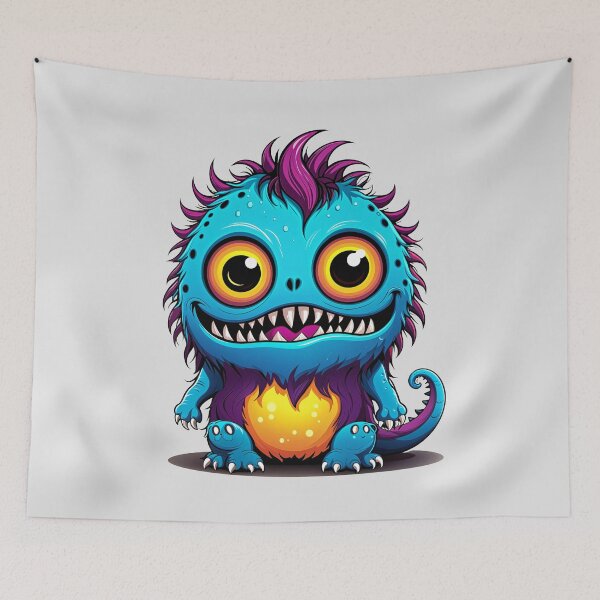 Item preview, Sharpy the blue Monster designed and sold by LiveDesigner.