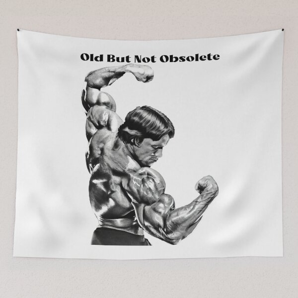 Item preview, Arnold schwarzenegger, Old But Not Obsolete Arnold. schwarzenegger Fan art designed and sold by HuzaifaNaveedh.