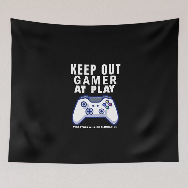 Item preview,  Vintage Keep Out Gamer At Play Gamer Video Games Gifts  designed and sold by ShopSmart213.