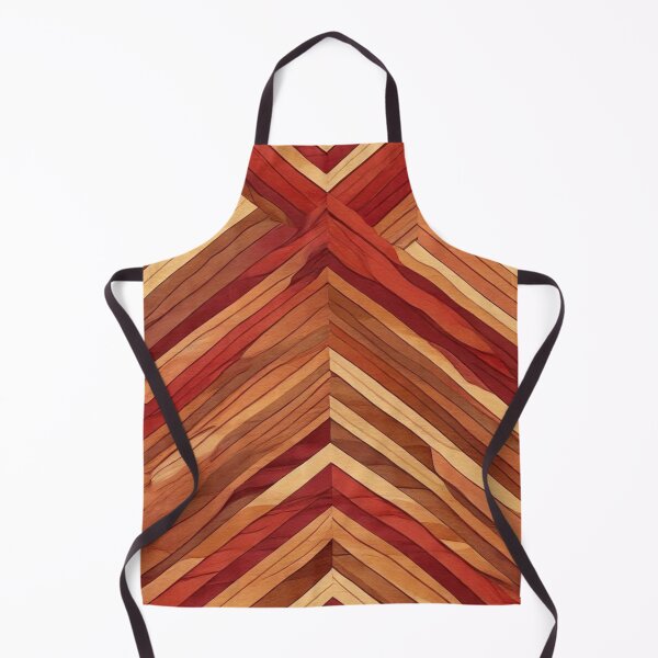 Item preview, Chevron - Brown Wooden Chevron ; Pattern  Herringbone designed and sold by PatternInArt.
