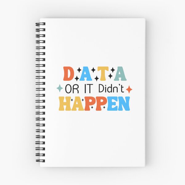 Item preview, Data or It Didn't Happen Funny Science Data Analyst Groovy T-Shirt designed and sold by CLAROCHOP.