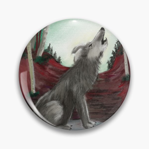 Artikelvorschau, Blauer Wolf entworfen und verkauft von Helen Kay.
