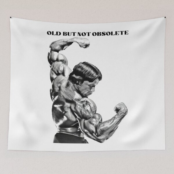 Item preview, Arnold schwarzenegger, Old But Not Obsolete Arnold. schwarzenegger Fan art designed and sold by HuzaifaNaveedh.