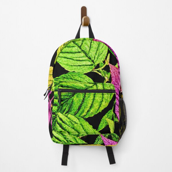 Item preview, Stunning Neon Leaves Pattern designed and sold by Health And Fitness Posts e-Store.