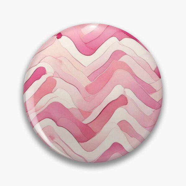 Item preview,  Chevron - Pink Wave Chevron Pattern ; Pattern  Herringbone designed and sold by PatternInArt.
