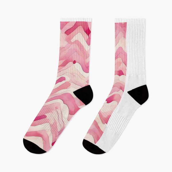 Item preview,  Chevron - Pink Wave Chevron Pattern ; Pattern  Herringbone designed and sold by PatternInArt.