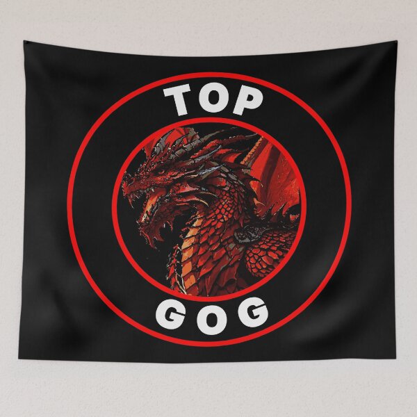 Item preview, TOP GOG WHITE designed and sold by Marni Scofidio Desi9ns.