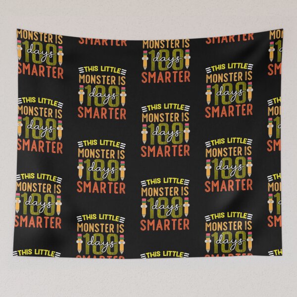 Item preview, This little monster is 100 days smarter designed and sold by marfanna.