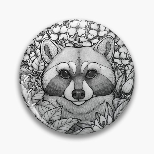 Item preview, Raccoon & Virginia Plants designed and sold by Britt Sorensen.