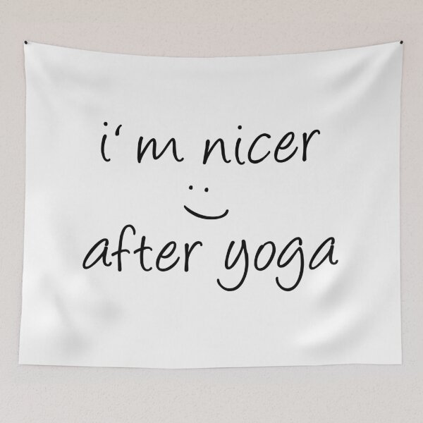 Item preview, Yoga Shirt / Yoga Outfit; Nicer After Yoga designed and sold by NamasteOle.