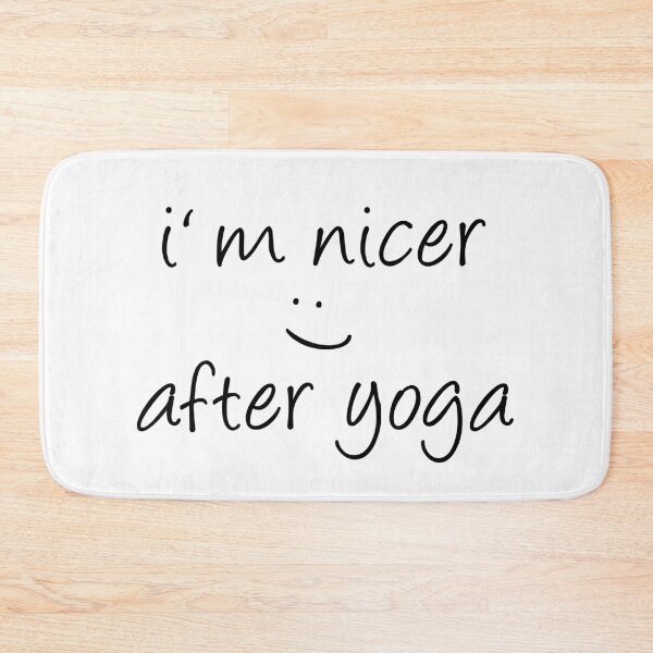Item preview, Yoga Shirt / Yoga Outfit; Nicer After Yoga designed and sold by NamasteOle.