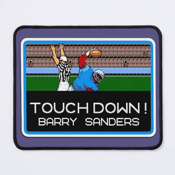 Item preview, Touchdown Barry Sanders Tecmo Bowl designed and sold by barefootmk.