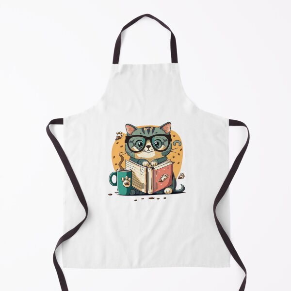 Item preview, Cat With Book Cute Cat Reading Book Funny Gifts For Cat Lovers Funny Gifts For Book Lovers Book Girly designed and sold by MatthewViews.