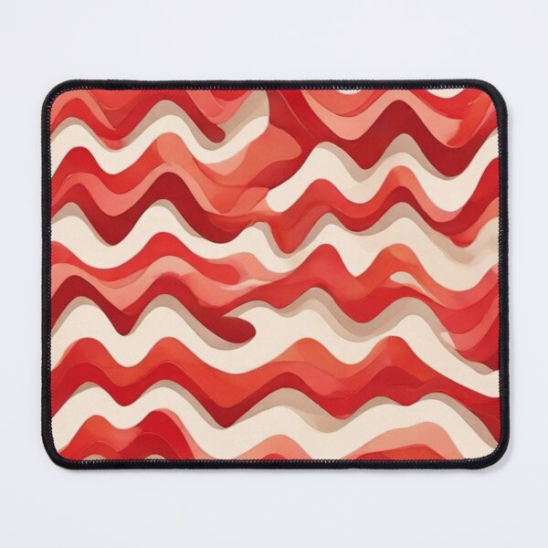 Item preview,  Chevron - Strawberry Red Wave Chevron Pattern ; Pattern  Herringbone designed and sold by PatternInArt.