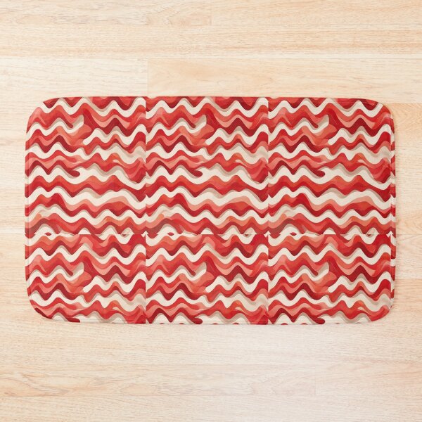 Item preview,  Chevron - Strawberry Red Wave Chevron Pattern ; Pattern  Herringbone designed and sold by PatternInArt.