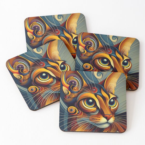 Item preview, Enigmatic Abyss: Artistic Abyssinian Visions designed and sold by BastKittyStore.