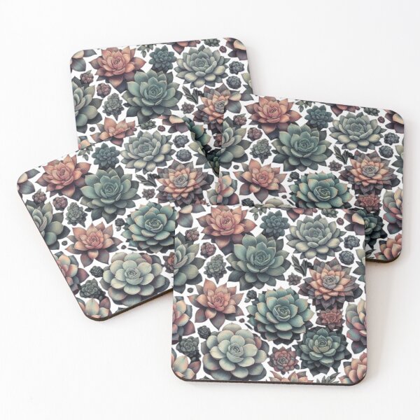 Item preview, Succulent Serenity Patterns: Botanical Bliss designed and sold by ProjectNoah.