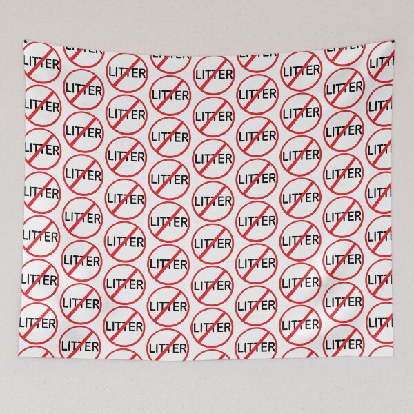 Item preview, DO NOT LITTER designed and sold by DickinsonDesign.