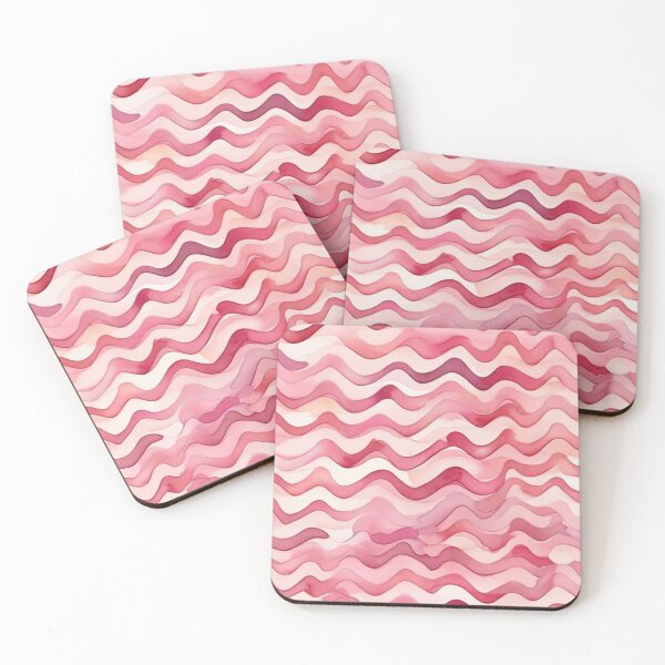 Item preview, Chevron - Pink Wave Chevron; Pattern  Herringbone designed and sold by PatternInArt.