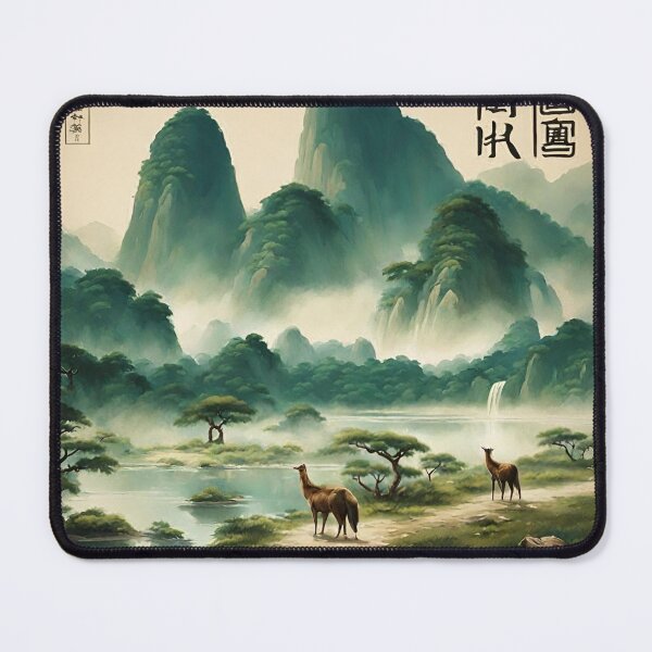 Item preview, National Park (chinese hidden valley) designed and sold by BoxcarDesigns.
