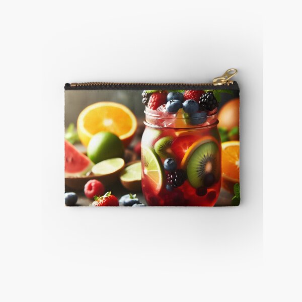 Item preview, Mixed fruits with berries and orange and kiwi designed and sold by neonbubblez3.