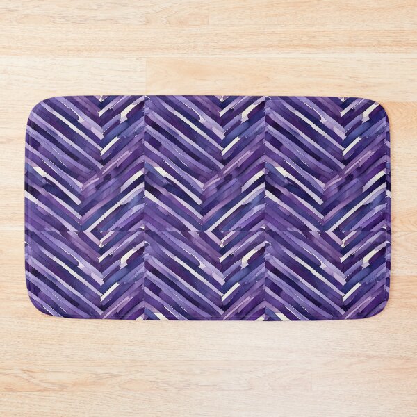 Item preview,  Chevron - Navy Blue Chevron ; Pattern  Herringbone designed and sold by PatternInArt.