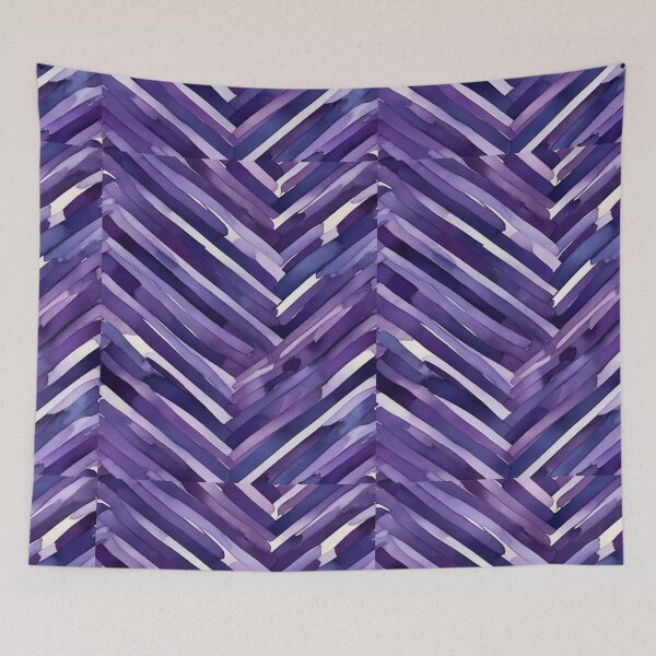 Item preview,  Chevron - Navy Blue Chevron ; Pattern  Herringbone designed and sold by PatternInArt.