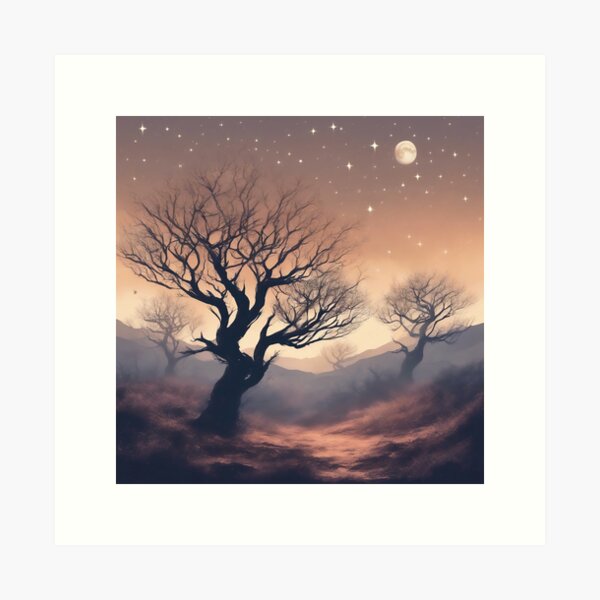 Item preview, Bare Trees On Barren Land designed and sold by Zinanigans.