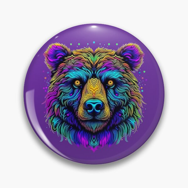 Item preview, Psychedelic Bear designed and sold by DadDrivenDesign.