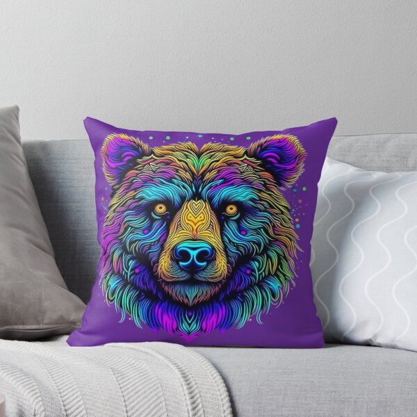 Item preview, Psychedelic Bear designed and sold by DadDrivenDesign.