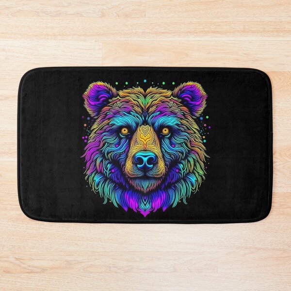 Item preview, Psychedelic Bear designed and sold by DadDrivenDesign.