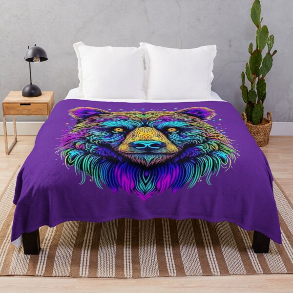 Item preview, Psychedelic Bear designed and sold by DadDrivenDesign.